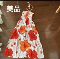 【美品】リゾートワンピース　レディース　ワンピース　リゾート　海　夏
