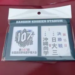 第107回全国高校野球選手権大会　対戦校看板マグネット　決勝　日大三対沖縄尚学