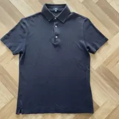 鎌倉シャツ　ポロシャツ ネイビー　S強撚　夏　Makers Shirt