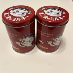 ペコちゃん　復刻デザイン　ミルキー缶