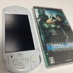 SONY ソニー PSP-3000 パールホワイト FF7クライシスコア付