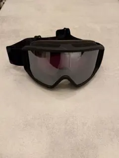 スノーボード　フレームレス黒ミラーゴーグル