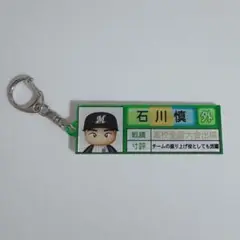 千葉ロッテマリーンズ　パワプロアクリルキーホルダー　石川選手