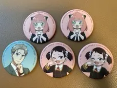 SPY×FAMILY 万博フードトラック 限定缶バッジ 5枚セット
