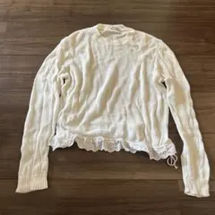 ミュウミュウ Miu Miu コットン ニット 38