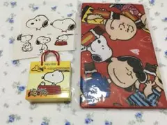 スヌーピー エコバッグ シール メモ帳 まとめ売り