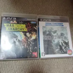 PS3ソフト　マックスアナーキー & エンド オブ エタニティ　2本セット