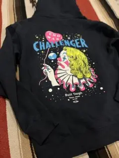 CHALLENGER チャレンジャー END WAR ピエロパーカー ネイビー