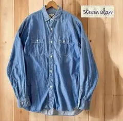 Steven Alan デニム ダンガリー シャツ XL