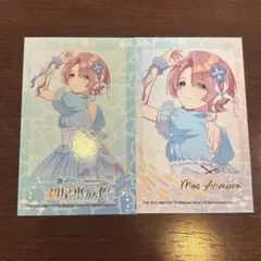 学マス　有村麻央　チェキ風カード　サンシャイン水族館