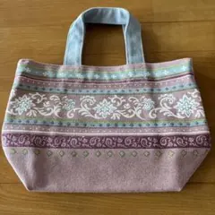 【新品】エスニック柄ミニトートバッグ
