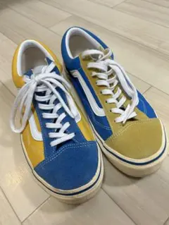 Vans スニーカー 青/黄 US 9