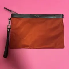 MICHAEL KORS レッド クラッチバッグ