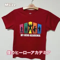【即購入歓迎】僕のヒーローアカデミア Tシャツ Mサイズ レッド 美品
