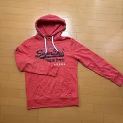 SuperDry ヴィンテージ フード付きパーカー Lサイズ