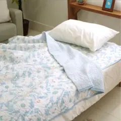 水洗いキルトガーゼケット
