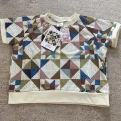 しまむら　softcheese パッチワーク　Tシャツ　100サイズ