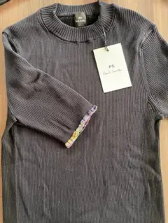 [新品タグ付] Paul Smith ネイビーニット 五分袖