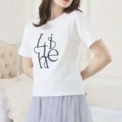 【新品】ems excite ロゴ刺繍Tシャツ
