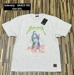 【新品未使用】　Subciety　GRACE TEE　アッシュグレー　XXL