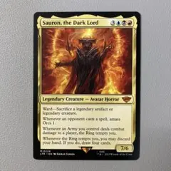 MTG LTR 冥王、サウロン 英語版 1枚