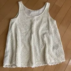 INGNI カットレースタンクトップ