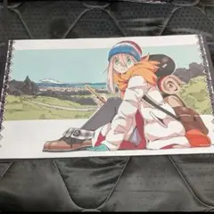ゆるキャン△ 各務原なでしこ　プレイマット　ラバーマット