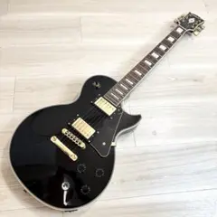 バスカーズ　レスポールカスタムタイプ　音良し　作り良し　調整済み BUSKER'S BLC-500 BLK レスポールカスタム ステンレスフレット