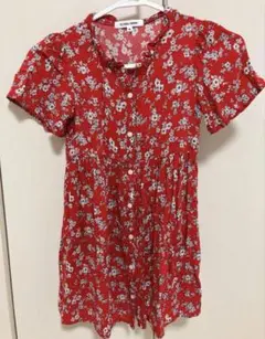 GLOBAL WORK キッズ シャツワンピース