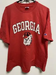 GEORGIA BULLDOGSチャンピオンTシャツ made in usa製