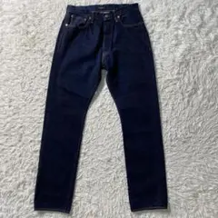 【極美品】リノ　デニムパンツ　13.5oz Straight Jeans　耳付き