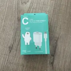 新品 未開封 Type-C 充電ポート 韓国 コンセント