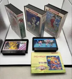 ファミコンソフト　ナムコ５本セット　ファミリージョッキー、ナムコクラシック他
