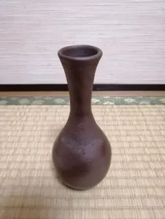 備前焼　窯元松園の花瓶　霧箱入り 備前焼 窯元松園の花瓶 霧箱入り
