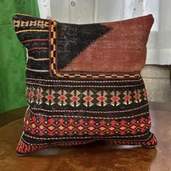 オールドキリムのクッションカバー40cmx40cm