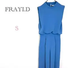 ＊フレイ アンディー【S】サロペット ノースリーブ スタンドネック パーティー