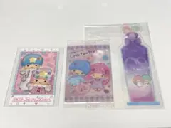 リトルツインスターズ　キキララ　キャラポトレ　ブックマーカー　サンリオウエハース