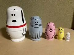 SNOOPY - 【新品 未使用】スヌーピー マトリョーシカ 希少品 新品】【希少】スヌーピー PEANUTS ミュージアム限定 マトリョーシカ
