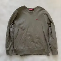 Supreme Small Box Logo Crewneck Olive