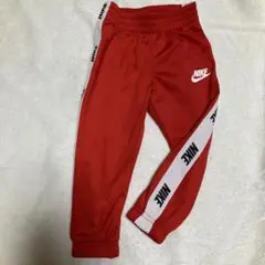 NIKE レッドジャージ サイドロゴ入り