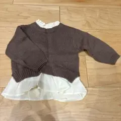美品！　着用1回！　petit main セーター ピンクブラウン S