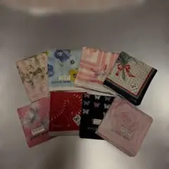 HANAE MORI レディースハンカチ　8枚