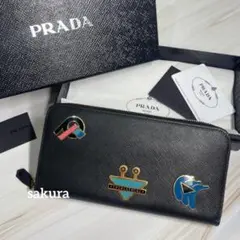 限定希少《PRADA》ラウンドウォレット ロボット 1ML506