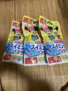 GOO.N 水遊び用パンツ　Lサイズ 4枚入り　3セット