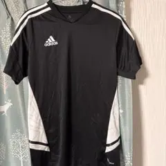 adidas ブラック 半袖シャツ M