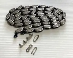 SHIMANO アーモンドチェーン 厚歯シングルギヤ用