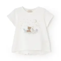 新品未使用！プティマイン　petit main 半袖Tシャツ　90センチ