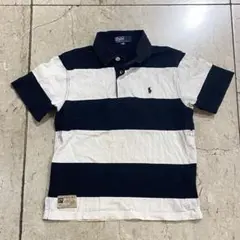 sh914 polo Ralph Lauren ポロシャツ ネイビー/ホワイト