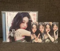 IVE Be Alright CD 通常盤　ソロ盤　トレカ 封入　ウォニョン