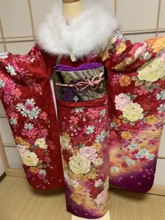 必要な物が全て揃った安心 フルセット 正絹 振袖